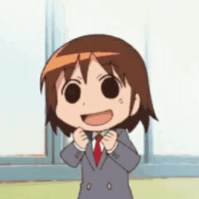 Cartoon Girl In Suit And Tie GIF