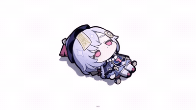 Cartoon Girl Laying On Floor With Mouth Open GIF