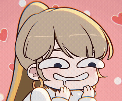 Cartoon Girl Making Funny Face GIF