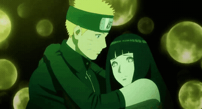 Cartoon Girl Pointing At Boy With G On Head GIF