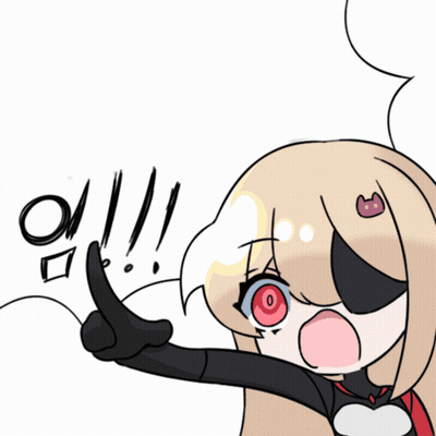 Cartoon Girl Pointing Fake News GIF