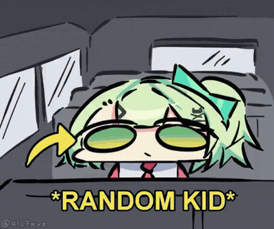 Cartoon Girl Random Kid GIF