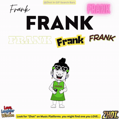Cartoon Girl Riding Bike Named Frank GIF
