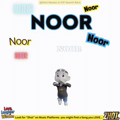 Cartoon Girl Riding Bike With Noor And Other Names