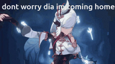 Cartoon Girl Saying Dont Worry Dia Im Coming Home GIF
