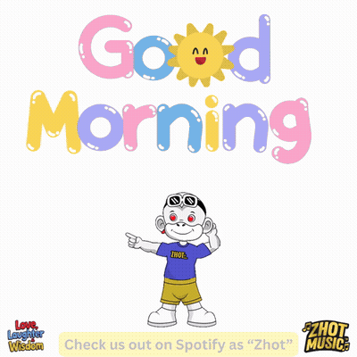 Cartoon Girl Saying Good Morning GIF