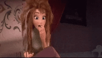 Cartoon Girl Saying Its Graduation Day GIF
