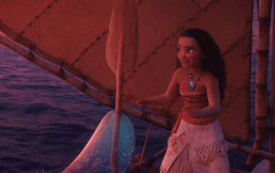 Cartoon Girl Standing On Beach Angelshizu GIF