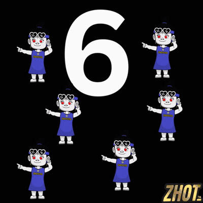 Cartoon Girl Wearing Emotions Shirt GIF