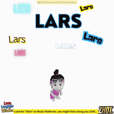 Cartoon Girl Wearing Headphones With Lars