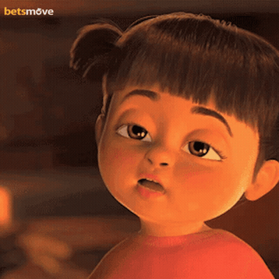 Cartoon Girl With Betsmove Logo GIF