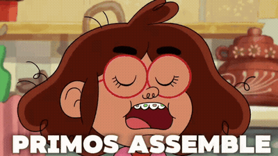 Cartoon Girl With Braces Primos Assemble
