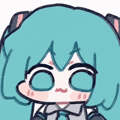 Cartoon Girl With Cat Ears GIF