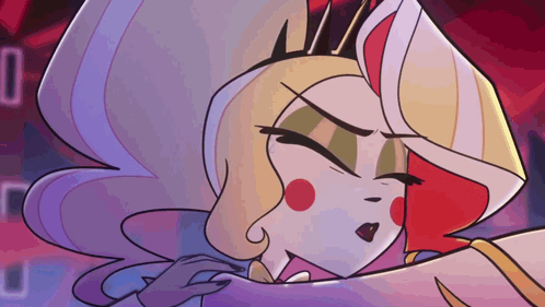 Cartoon Girl With Crown GIF