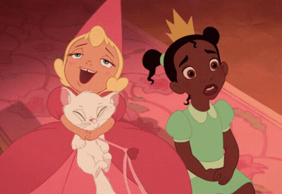 Cartoon Girl With Crown