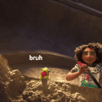 Cartoon Girl With Curly Hair And Yellow Jacket GIF