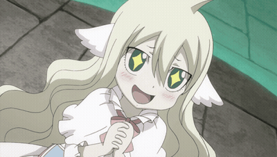 Cartoon Girl With Diamond Eyes GIF