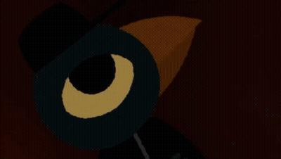 Cartoon Girl With Leopard Print Hair GIF