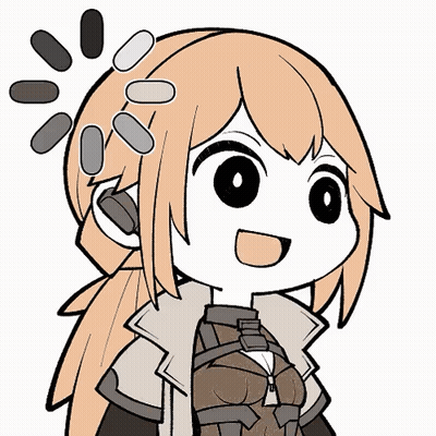 Cartoon Girl With Long Brown Hair Smiling GIF