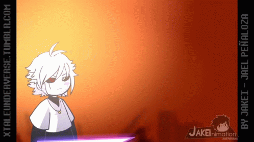 Cartoon Girl With Name Jakei GIF