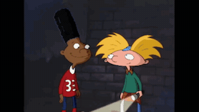 Cartoon Girl With Pacifier Saying Big Brain Moment GIF