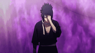 Cartoon Girl With Purple Hair And Blue Eyes Smiling GIF