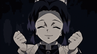 Cartoon Girl With Purple Hair And Crown Smiling GIF