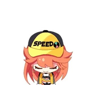 Cartoon Girl With Red Hair Giving Thumbs Up Sticker