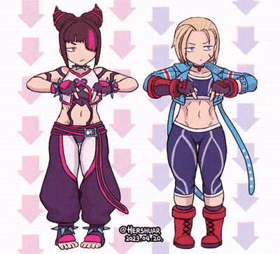 Cartoon Girl With Year 2021 GIF