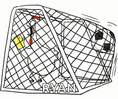Cartoon Goal With Goal Ryan GIF