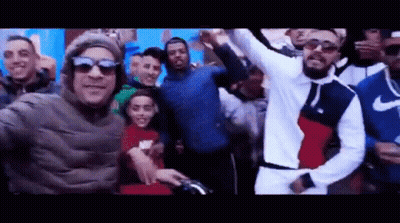 Cartoon Group Of People Saying Olo GIF