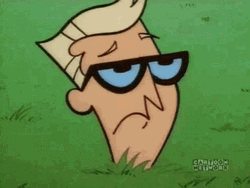 Cartoon Guy Under The Grass Feed Me GIF