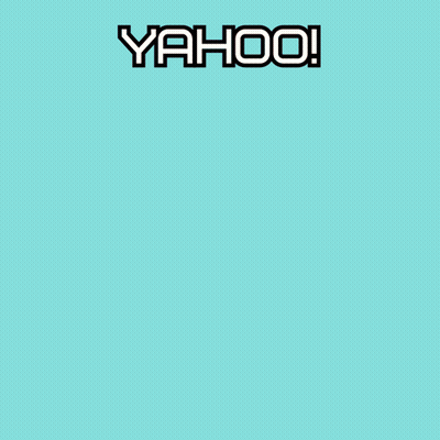 Cartoon Hamster Jumping Saying Yahoo GIF