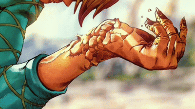 Cartoon Hand Holding Snake GIF