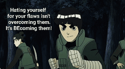 Cartoon Hating Yourself Isn't Overcoming It's Becoming GIF