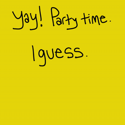 Cartoon Hedgehog Blowing Party Horn GIF