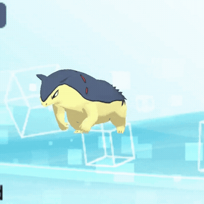 Cartoon Hedgehog Flying In Blue Background GIF