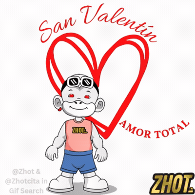 Cartoon Holding Heart San Valentin Amor Total GIF