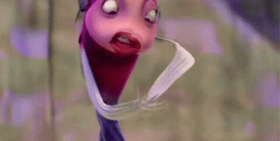 Cartoon Holding Paper In Mouth GIF