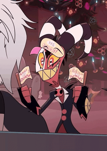 Cartoon Holding Sign Yas Daemt GIF