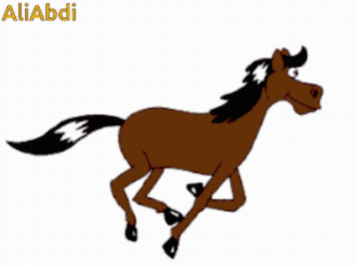 Cartoon Horse Aliabdi GIF