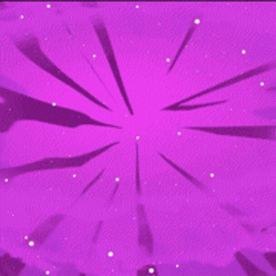 Cartoon Horse Falling Back Purple Background GIF