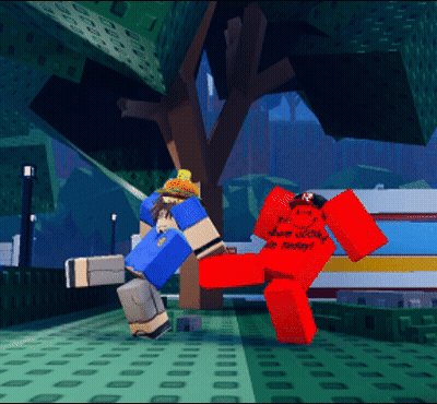 Cartoon In Red Shirt Saying I'm Sorry GIF