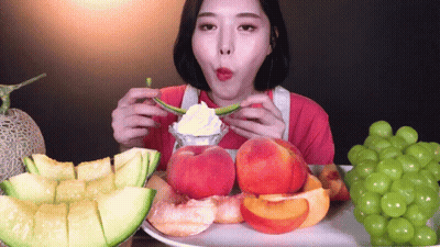 Cartoon In Sunglasses In Front Of Watermelon Saying RT GIF