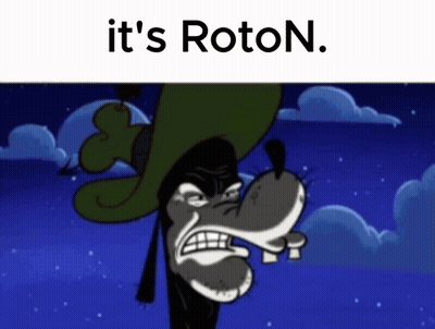 Cartoon It's Roton GIF