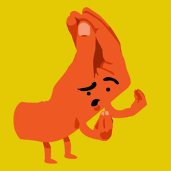 Cartoon Italian Hand Meme GIF
