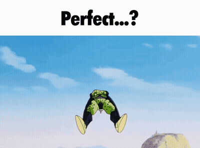 Cartoon Jumping With Perfect Below GIF