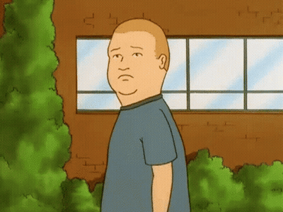 Cartoon King Of The Hill Character Standing GIF