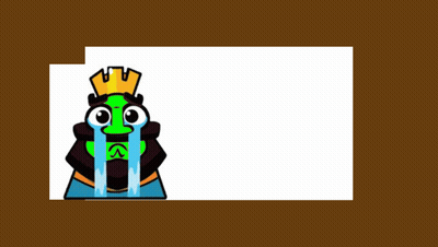 Cartoon King With Crown Crying GIF
