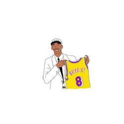 Cartoon Kobe Mamba Day GIF